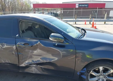 2012 Acura Tl 3.5 из США, поврежденный, VIN 19UUA8F21CA009425